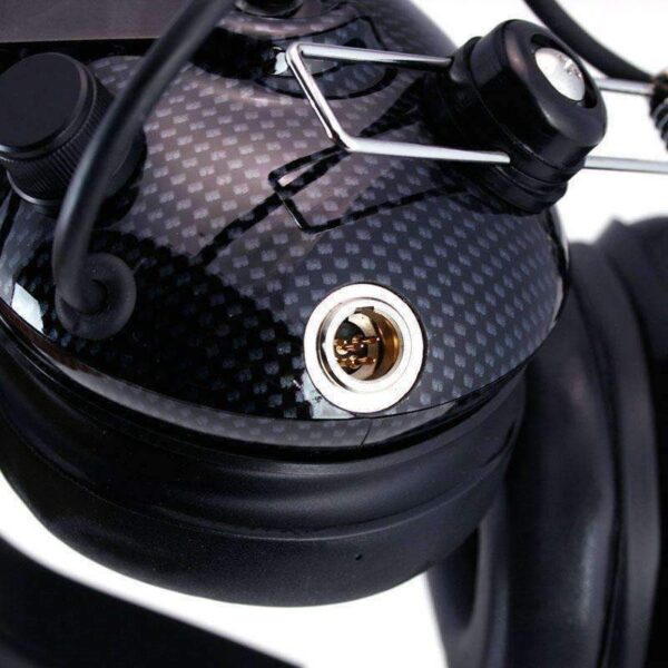 H42 Behind the Head (BTH) Headset for 2-Way Radios - Black Carbon Fiber - Image 4